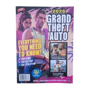 2025 Unofficial Guide to Grand Theft Auto Magazine GTA VI Vice City Liberty Maps
